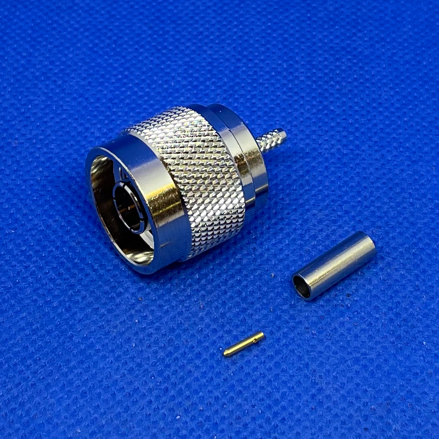 thumbnail image 2 of SMB Male Plug Crimp Connector – 75 Ohm For RG316, RG174, RG179, LMR100 Cable 2 of 5