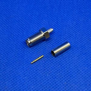 RP-SMA Bulkhead Jack for RG58, LMR195